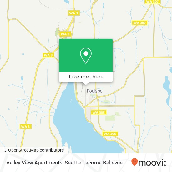 Valley View Apartments map