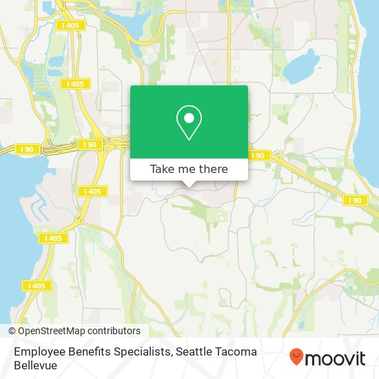 Employee Benefits Specialists map