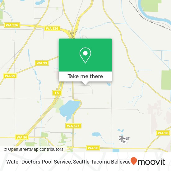 Water Doctors Pool Service map