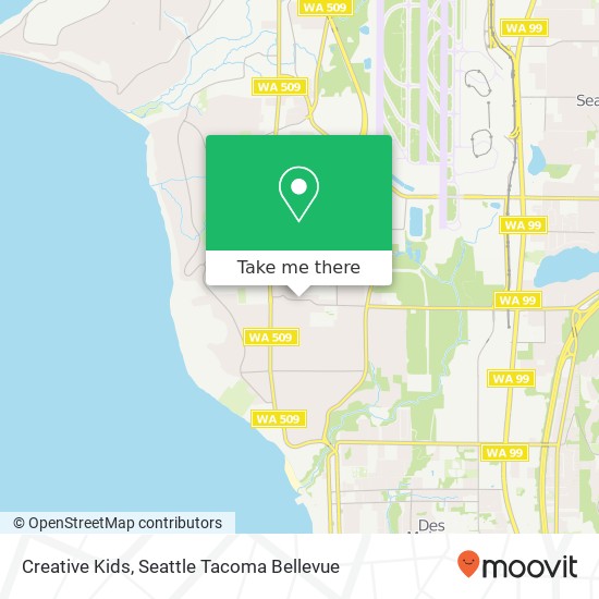 Creative Kids map