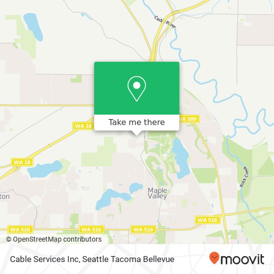 Cable Services Inc map