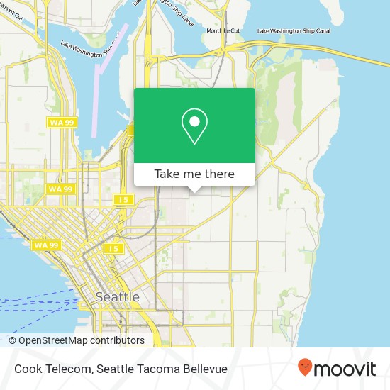 Cook Telecom map