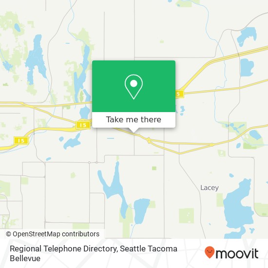 Regional Telephone Directory map