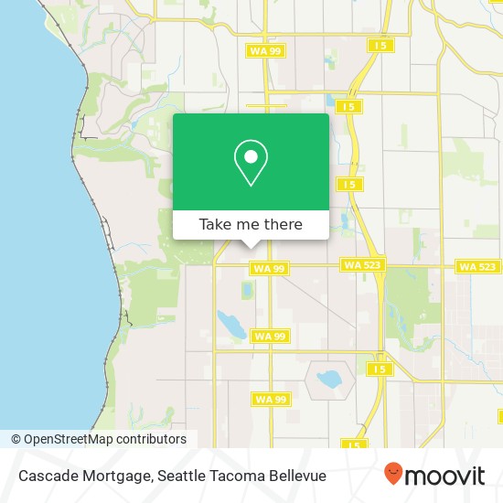 Cascade Mortgage map