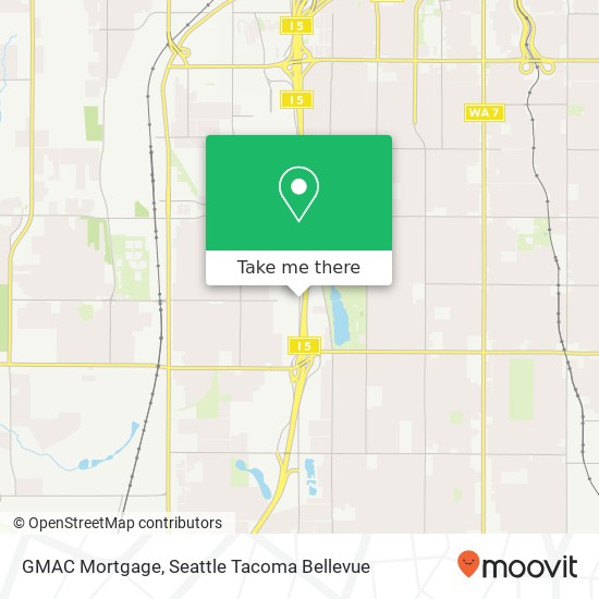 GMAC Mortgage map