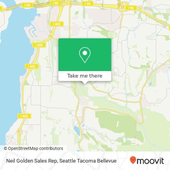 Neil Golden Sales Rep map