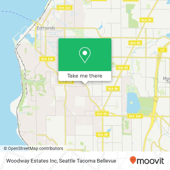 Mapa de Woodway Estates Inc