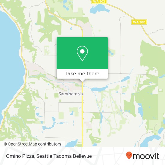 Omino Pizza map