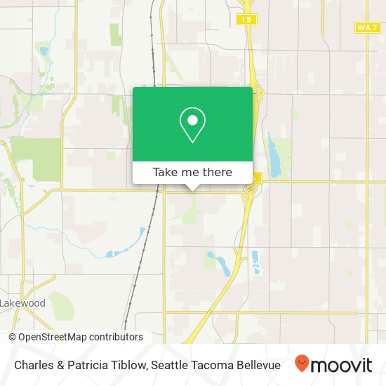 Charles & Patricia Tiblow map