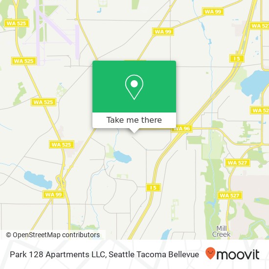 Mapa de Park 128 Apartments LLC