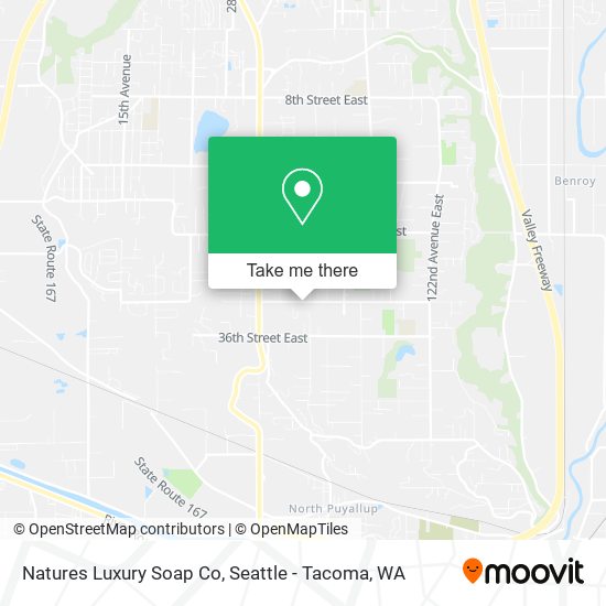Natures Luxury Soap Co map