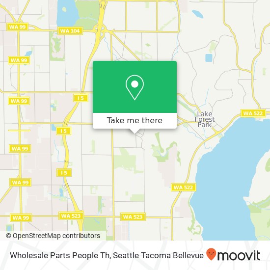 Wholesale Parts People Th map