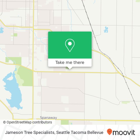 Jameson Tree Specialists map