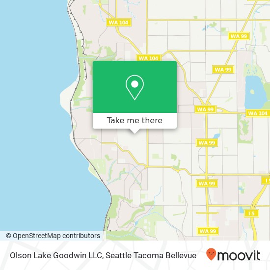 Olson Lake Goodwin LLC map