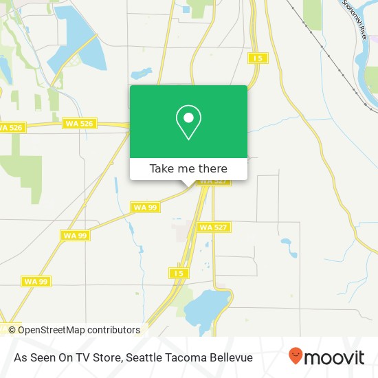 As Seen On TV Store map