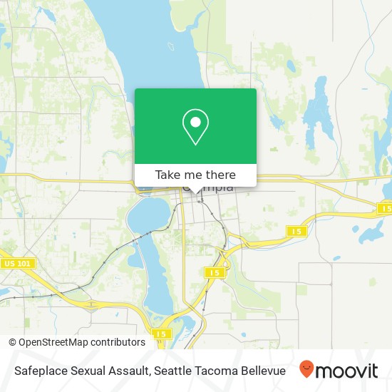 Mapa de Safeplace Sexual Assault