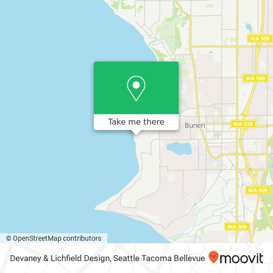 Devaney & Lichfield Design map