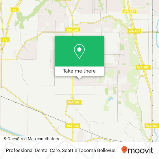 Professional Dental Care map