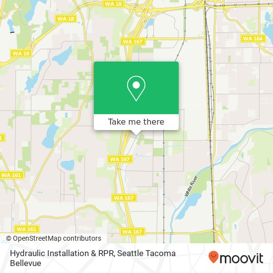 Hydraulic Installation & RPR map