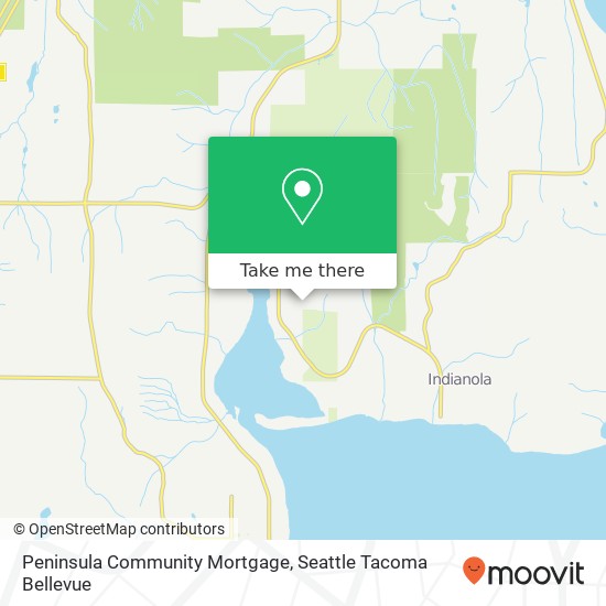 Peninsula Community Mortgage map