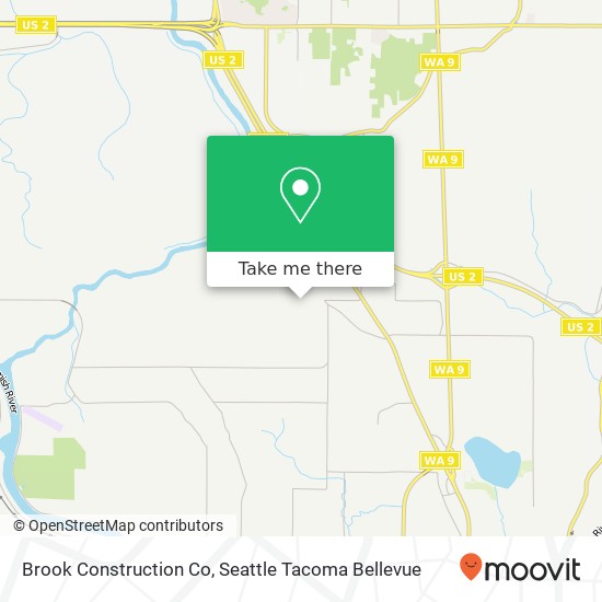 Mapa de Brook Construction Co