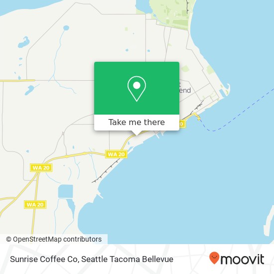 Mapa de Sunrise Coffee Co