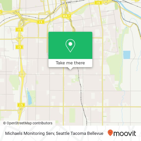 Mapa de Michaels Monitoring Serv