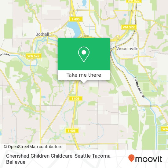 Cherished Children Childcare map