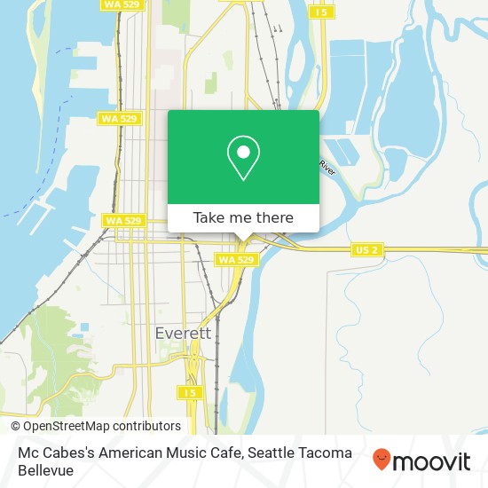 Mapa de Mc Cabes's American Music Cafe