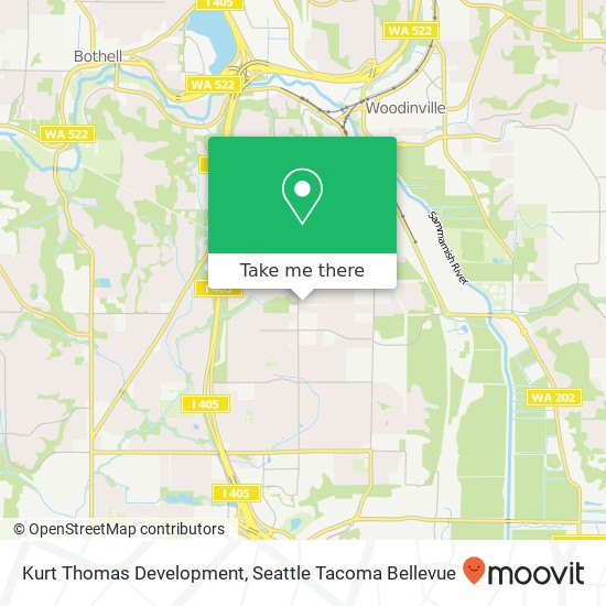 Mapa de Kurt Thomas Development