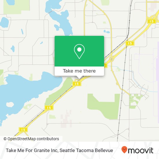 Mapa de Take Me For Granite Inc