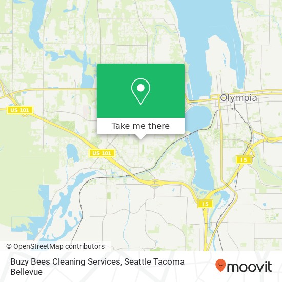 Mapa de Buzy Bees Cleaning Services