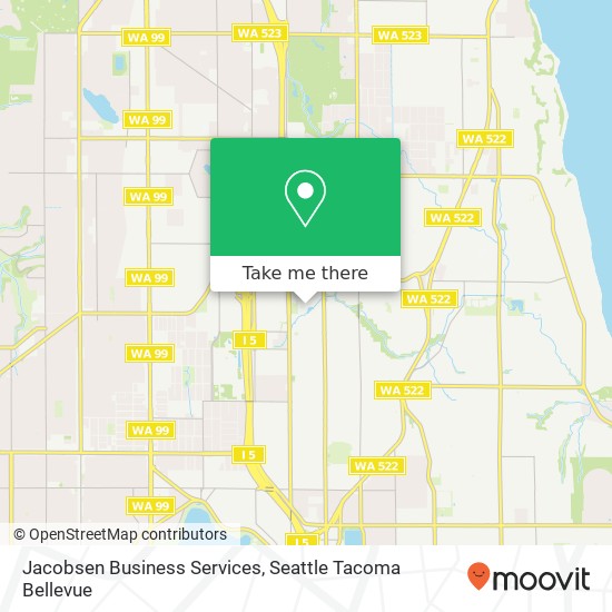Jacobsen Business Services map