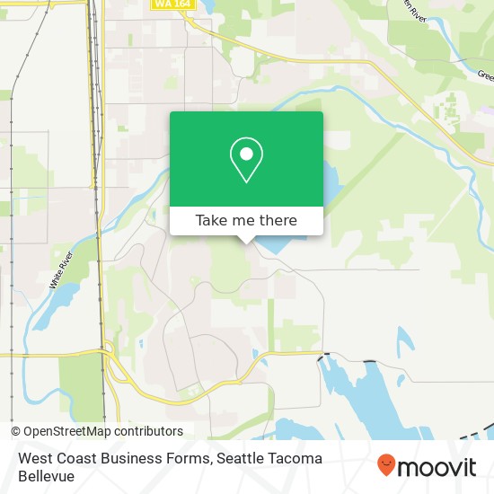 West Coast Business Forms map