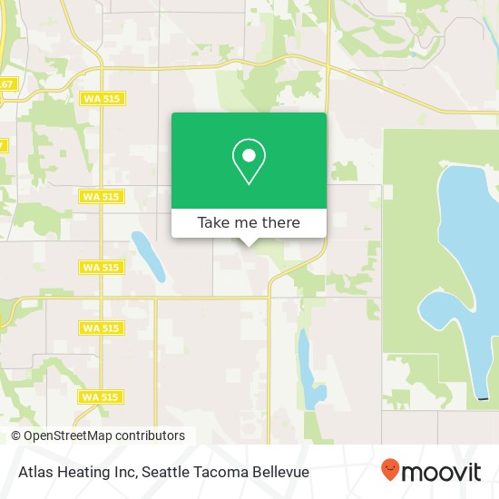 Atlas Heating Inc map