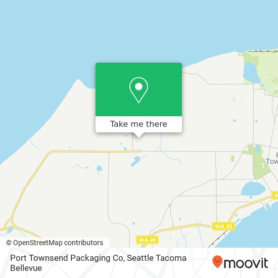 Mapa de Port Townsend Packaging Co