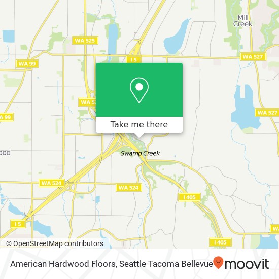 Mapa de American Hardwood Floors