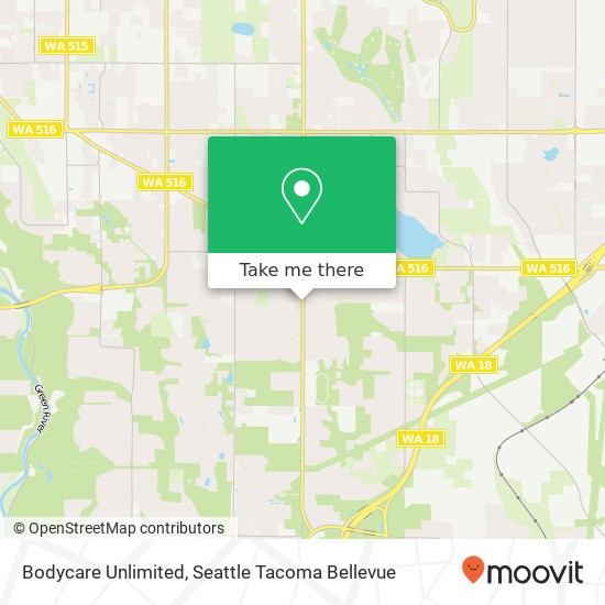 Bodycare Unlimited map