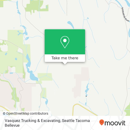 Vasquez Trucking & Excavating map