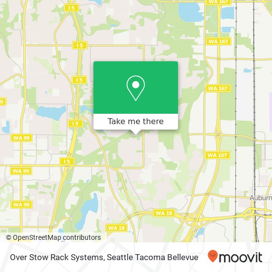 Over Stow Rack Systems map