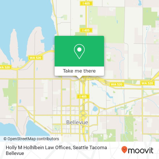 Mapa de Holly M Holhlbein Law Offices