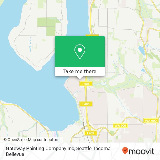 Mapa de Gateway Painting Company Inc