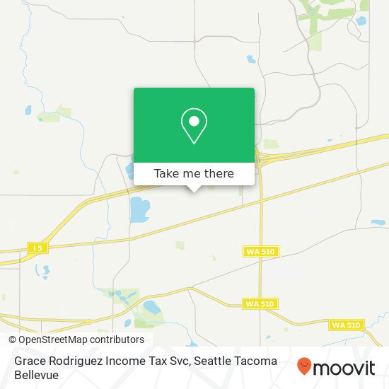 Grace Rodriguez Income Tax Svc map