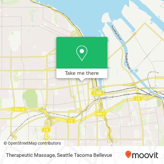 Mapa de Therapeutic Massage