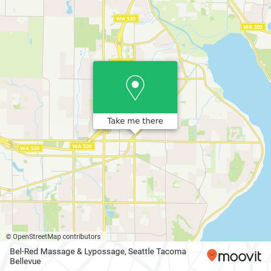 Bel-Red Massage & Lypossage map