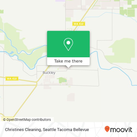 Christines Cleaning map