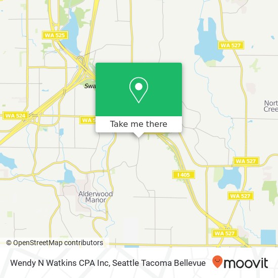 Mapa de Wendy N Watkins CPA Inc
