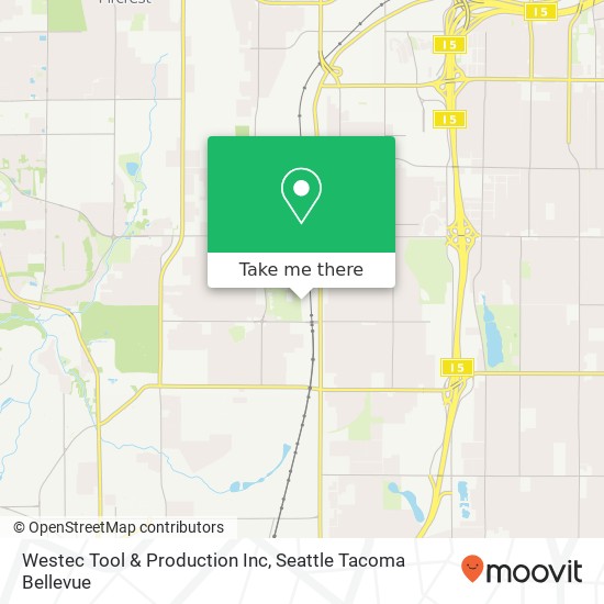 Mapa de Westec Tool & Production Inc