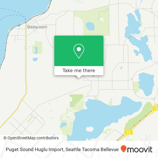 Puget Sound Huglu Import map