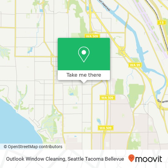 Outlook Window Cleaning map